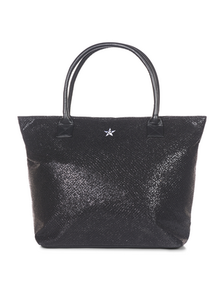 Black Viper Snakeskin Rebel Tote Bag