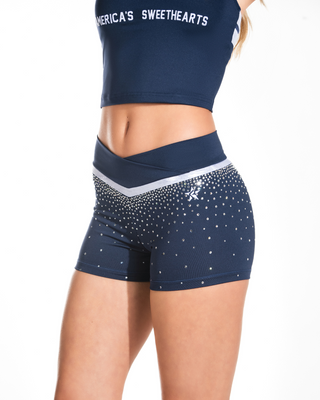 DCC Crystal Compression Short in Navy
