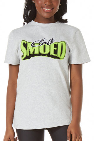 Unisex Club SMOED Tee in Gray