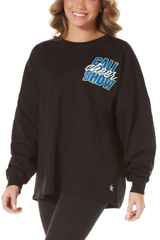 Club SMOED Sparkle Pullover in Black