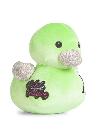Rebel Collectable 'Rebel Against Bullying Lucky Duck in Neon Green'