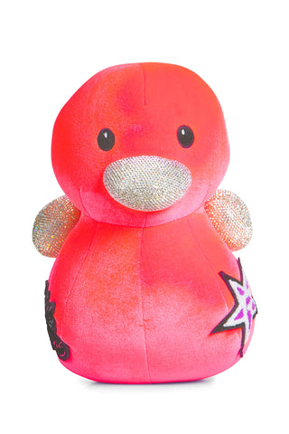 Rebel Collectable 'Rebel Against Bullying Lucky Duck in Neon Pink'