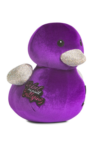 Rebel Collectable 'Rebel Against Bullying Lucky Duck in Purple'