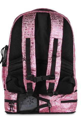 Signature in Pink and Black Rebel Dream Bag with Black Zipper