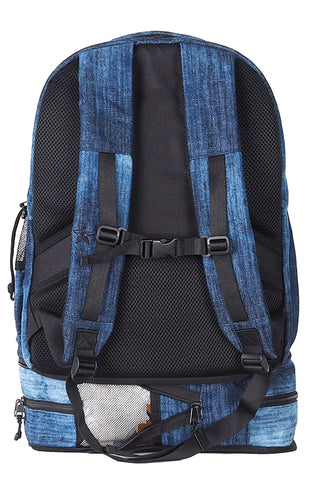 Denim Rebel Dream Bag with Black Zipper
