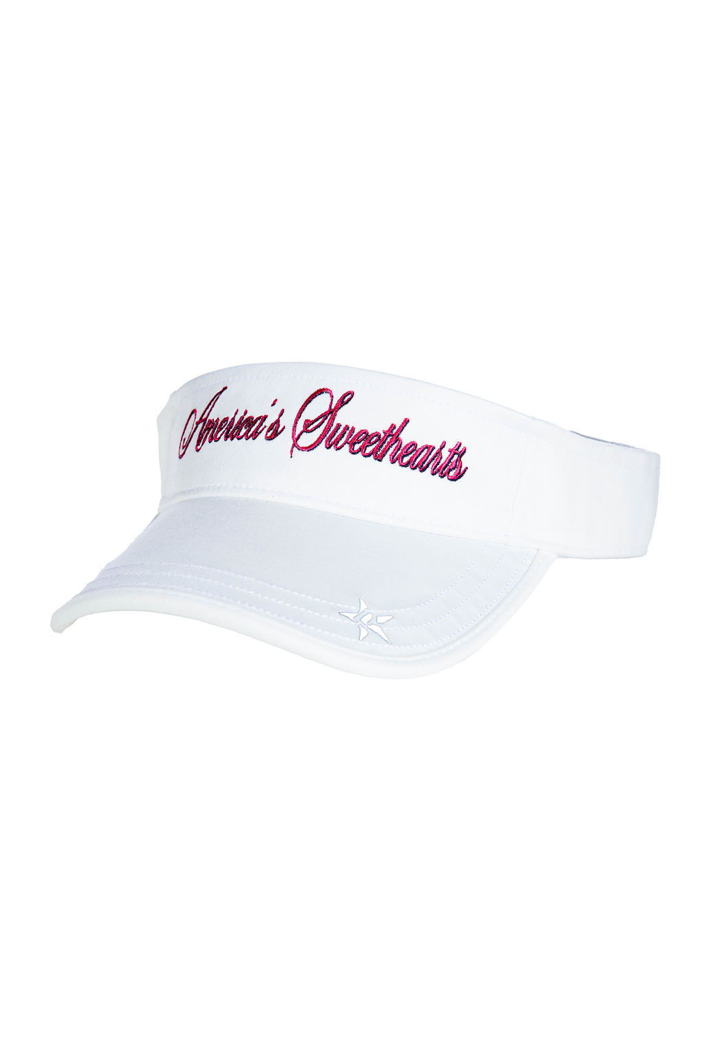 DCC Visor in White – Rebel Athletic