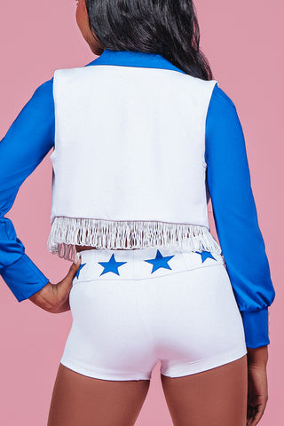 Dallas Cowboys Cheerleader Vest - Special Order