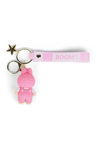 Lil Rebel Keychain in Pink