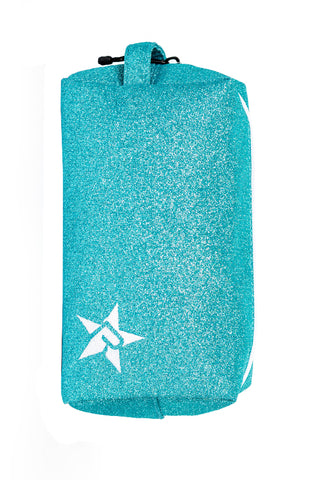 Pixie Dust Rebel Makeup Bag with White Zipper