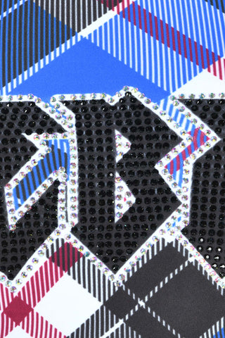 Plaiditude Sports Bra in Royal Blue