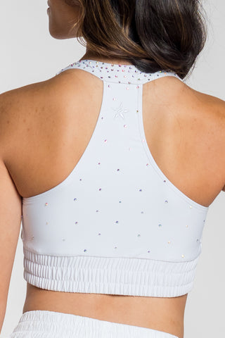 Nala Sports Bra in White