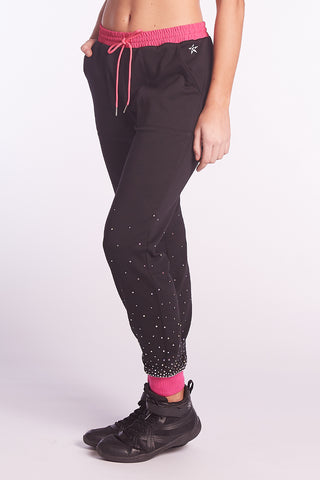 Relax Jogger in Hyper Pink Crystal
