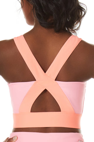 Radiant Sports Bra in Sherbert