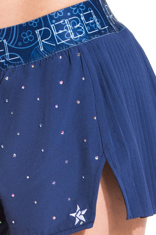 Blossom Shorts in Navy Blue