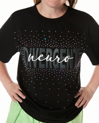 Neuro Tee in Black