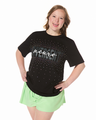 Neuro Tee in Black