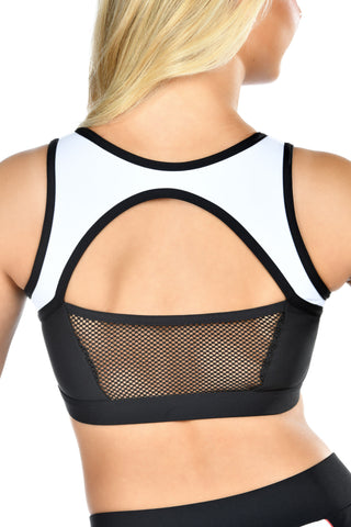 Scout Sports Bra in White