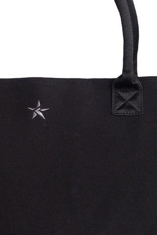 Neoprene in Black Rebel Tote Bag