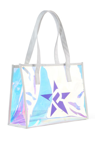 Rebel Iridescent Tote Bag