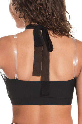 Tempo Sports Bra in Black