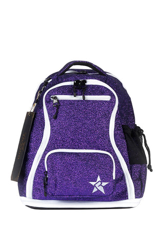 Amethyst Rebel Baby Dream Bag with White Zipper