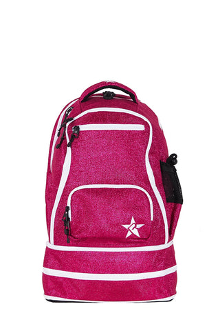 DiamondNet™ in Fuchsia Rebel Baby Dream Bag with White Zipper