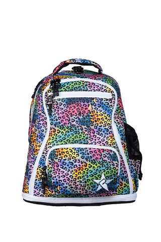 Limited Edition Rainbow Jungle Baby Dream Bag with White Zipper