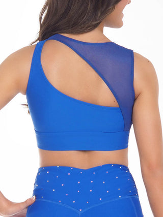 Zinnia Sports Bra in Royal Blue
