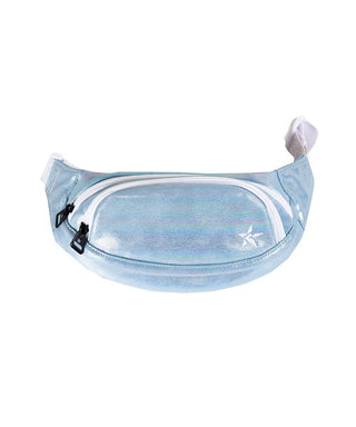 Luster in Cloud Youth Rebel Fanny Pack with White Zipper