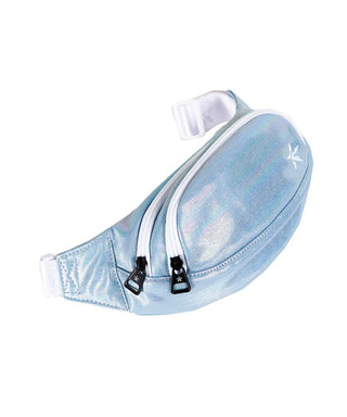 Luster in Cloud Adult Rebel Fanny Pack with White Zipper