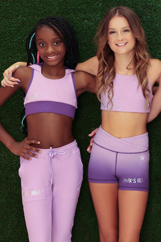 Mak's Fight Jogger in Lavender - Special Order