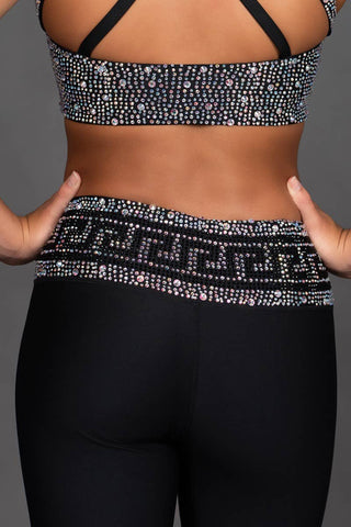 Crystal Couture High Rise Capri in Athens - Special Order
