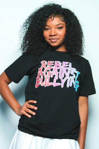 Rebel Against Bullying Gradient Tee
