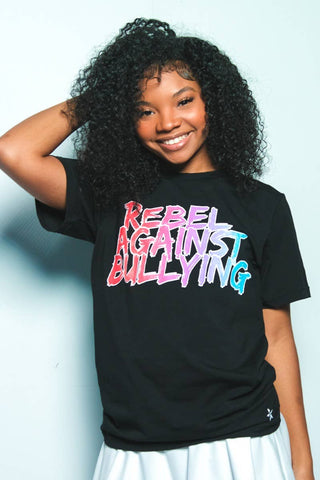 Rebel Against Bullying Gradient Tee