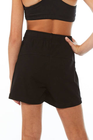 Unisex Mesh Sport Short in Black