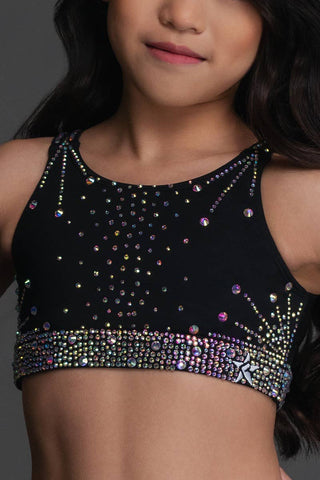 Crystal Couture Curacao Sports Bra - Special Order