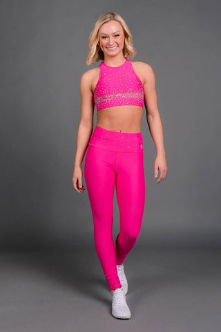 Legendary Legging in Hyper Pink Crystal