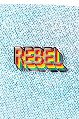 Rainbow Rebel Pin