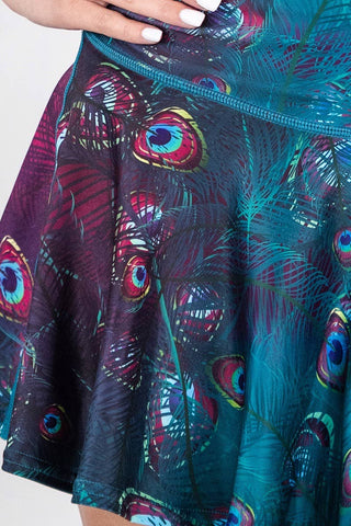 Legendary Flouncy Skirt in Peacock - FINAL SALE