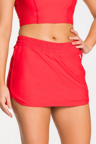 Sports Skirt in Red