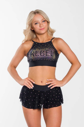 Gilmore Sports Bra in Black