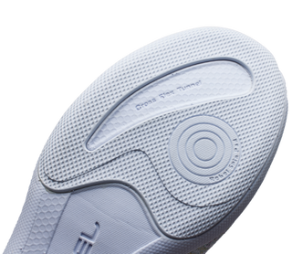 Bottom of Rebel Shoe showing Spin Pad