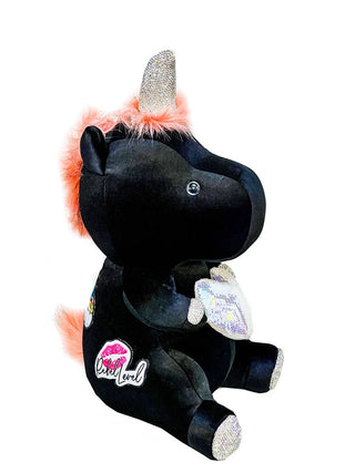 Special Edition Rebel Patch Unicorn in Black