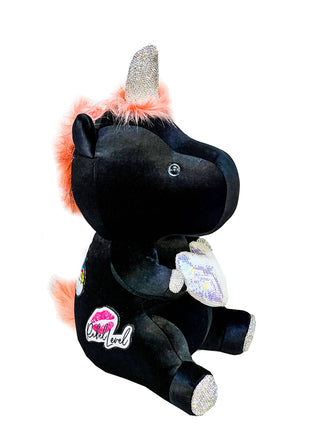 Special Edition Rebel Patch Unicorn in Black