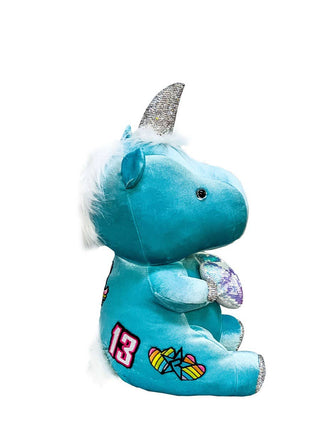 Special Edition Rebel Patch Unicorn in Turquoise
