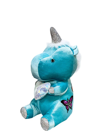 Special Edition Rebel Patch Unicorn in Turquoise