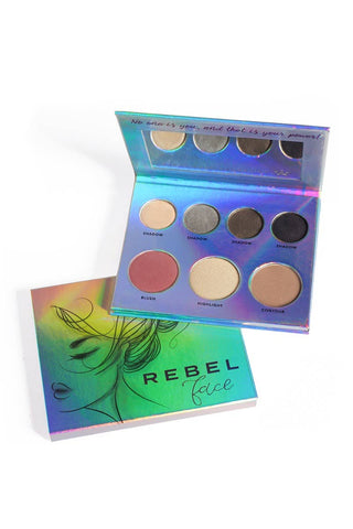 Rebel Face Palette in Smokey Silver