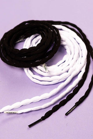 Rebel Shoelaces in Black