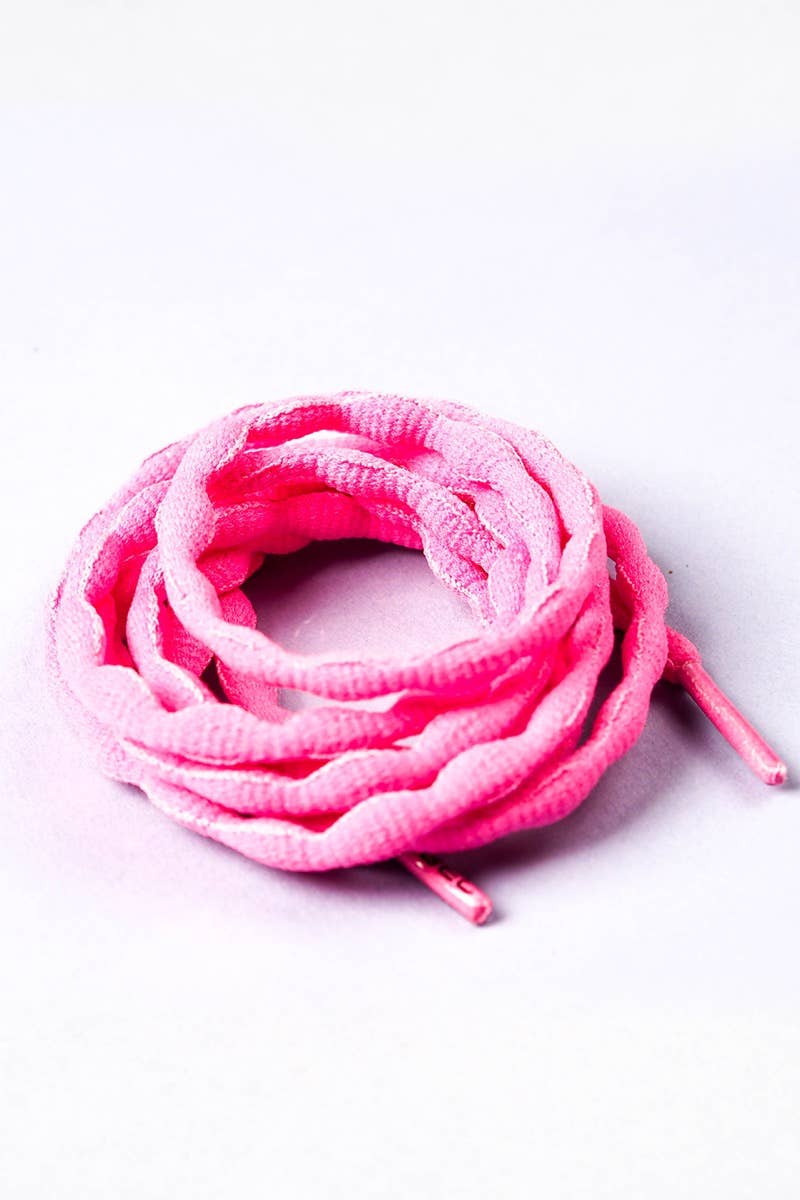 Rebel Shoelaces in Pink Rebel Athletic