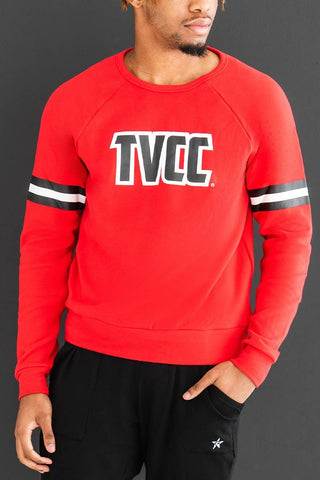 TVCC Jersey Pullover in Red - FINAL SALE